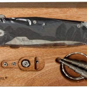 LionSteel T.R.E. G10 Black zsebkés