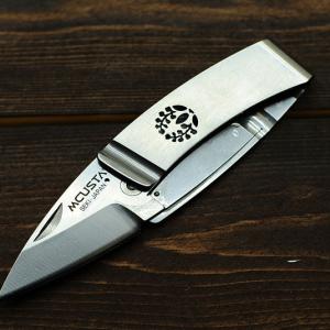 Mcusta Kamon Fuji "hegy" pénzcsipesz zsebkéskés