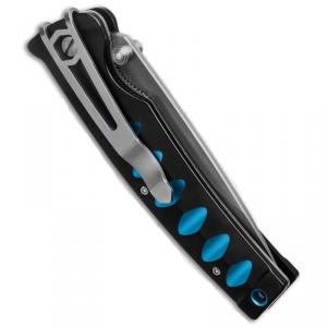 Mcusta Katana Black/Blue zsebkés