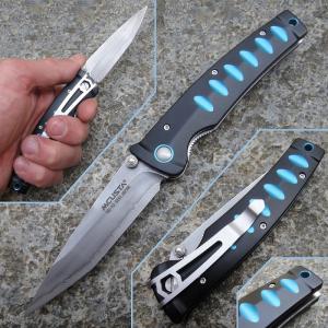 Mcusta Katana Black/Blue zsebkés