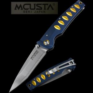 Mcusta Katana Blue/Orange zsebkés