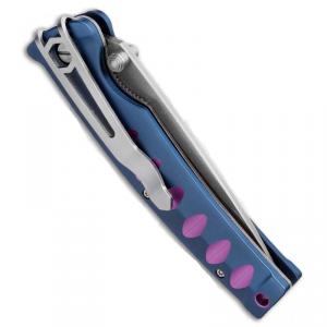 Mcusta Katana Blue/Violet zsebkés