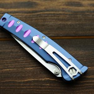 Mcusta Katana Blue/Violet zsebkés
