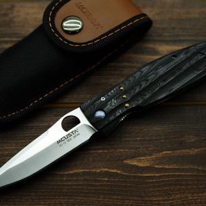 Mcusta Nobunaga zsebkés micarta markolat