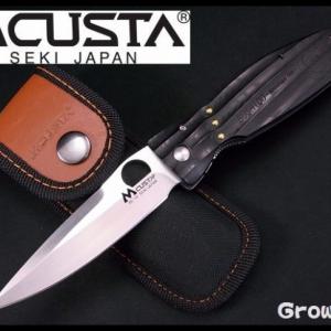Mcusta Nobunaga zsebkés micarta markolat