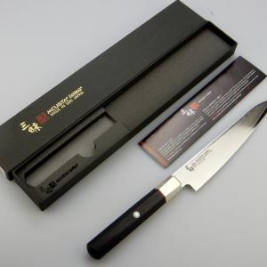 Mcusta Zanmai Hybrid Damaszk Splash Petty szeletelőkés 15cm