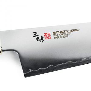 Mcusta Zanmai Revolution Kosantoku Green Micarta konyhakés 15cm
