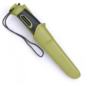 Morakniv Companion Spark Green outdoor kés, 13570