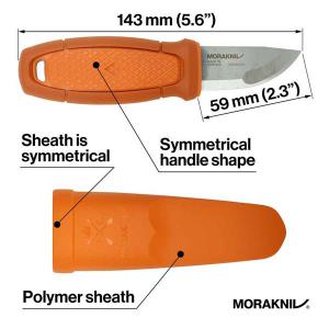 Morakniv Eldris - Burnt Orange kés, 13501
