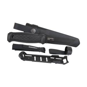 Morakniv Garberg Black bushcraft kés - Carbon, Multi-Mount tokkal, 13147