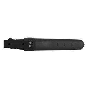Morakniv Garberg Black bushcraft kés- Carbon, polimer tokkal, 13716