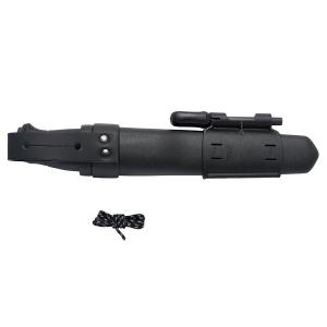 Morakniv Garberg BlackBlade with Survival Kit bushcraft kés - Carbon, Black (ID 13915)