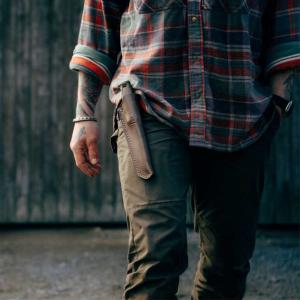 Morakniv Garberg Grand (S) bushcraft kés bőr tokkal