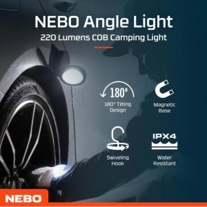 NEBO ANGLE LIGHT lámpa  220 Lumens