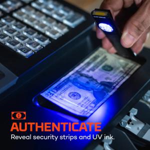 NEBO SLIM MINI UV 2-IN-1 Ricaricabile 150 Lumens