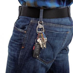Nite Ize Keyrack PLUS S-BINER szürke kulcstartó