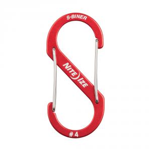 Nite Ize S-Biner #4 karabiner, piros