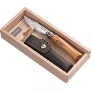 Opinel No.8 Díszdobozos Olajfa markolatú bicska