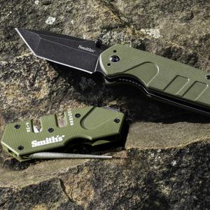 Smith's Campaing / PP1-Mini Tac Combo OD Green zsebkés + élező