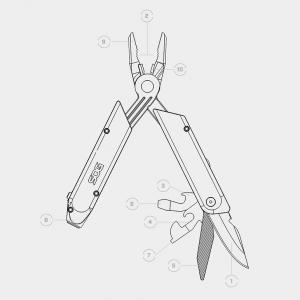 SOG Baton Q4 multiszerszám