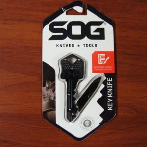 SOG Key Knife Black kulcstartó zsebkés