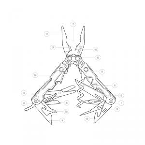 SOG PowerLitre multiszerszám