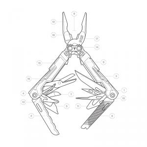 SOG PowerPint multiszerszám