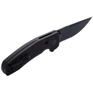 SOG SOG-TAC XR Blackout Serrated zsebkés