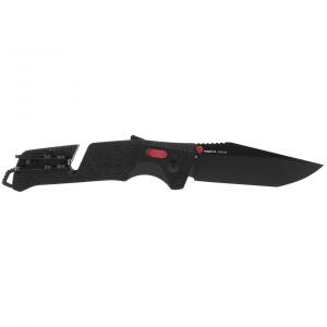 SOG Trident AT - Black + Red - Tanto zsebkés