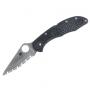 Spyderco Delica 4 Black S zsebkés