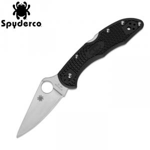 Spyderco Delica 4 Black zsebkés