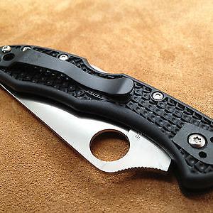 Spyderco Delica 4 Black zsebkés