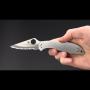 Spyderco Delica 4 S Stainless zsebkés