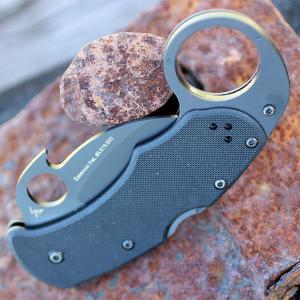 Spyderco Karahawk Black karambit zsebkés
