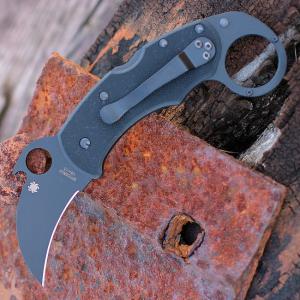 Spyderco Karahawk Black karambit zsebkés