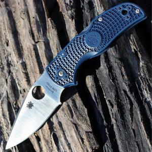 Spyderco Native 5 Dark Blue zsebkés