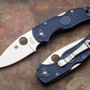 Spyderco Native 5 Dark Blue zsebkés