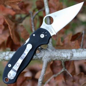 Spyderco Para 3 G10 Black zsebkés