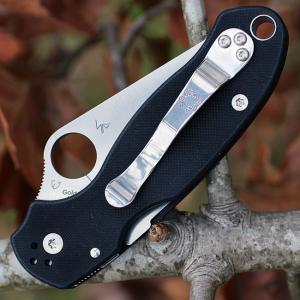 Spyderco Para 3 G10 Black zsebkés
