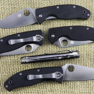 Spyderco Tenacious G-10 Black zsebkés