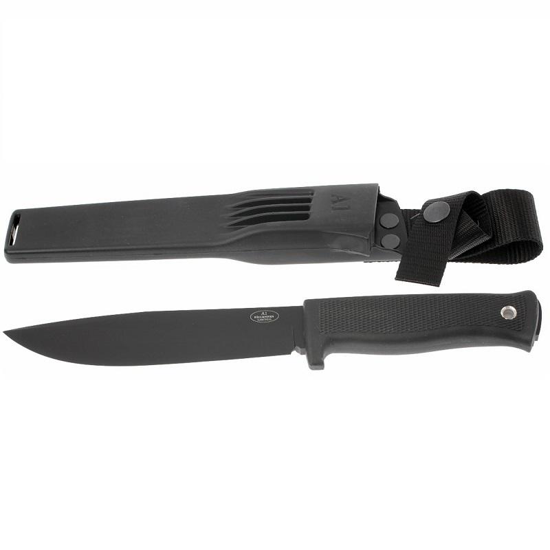 Fallkniven A1BZ Black, Zytel tokkal