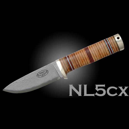 Fallkniven NL5CXL outdoor kés, bőr tokkal
