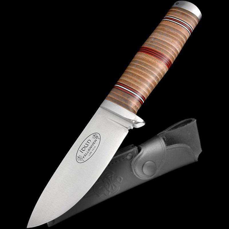 Fallkniven NL5L Idun outdoor kés, bőr tokkal