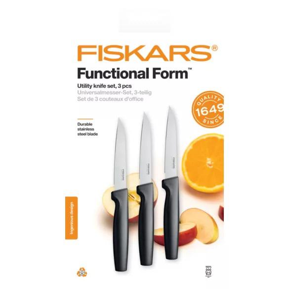 Fiskars Functional Form NEW asztali késkészlet 3db késsel
