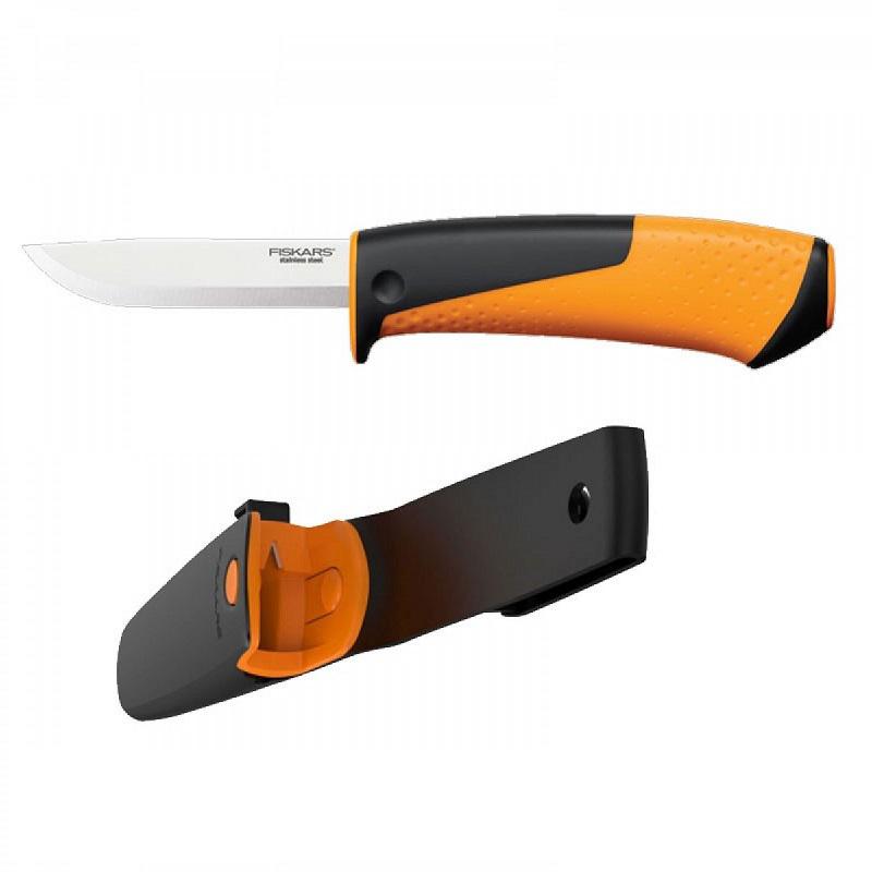 Fiskars Hardware outdoor kés integrált élezővel 156017