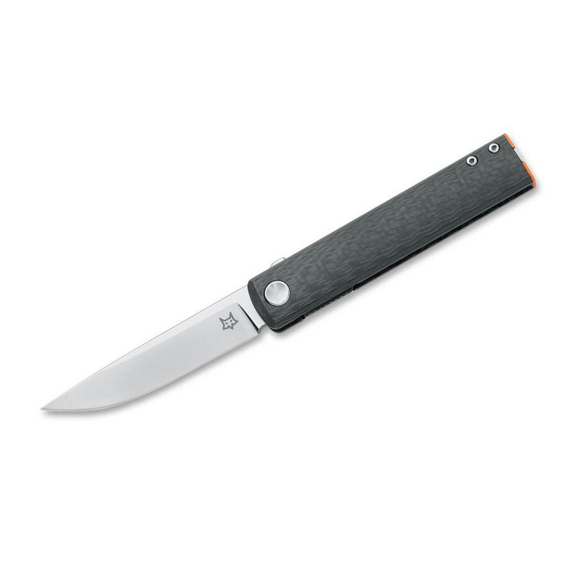 Fox Knives Chnops Carbon Fiber Satin Orange