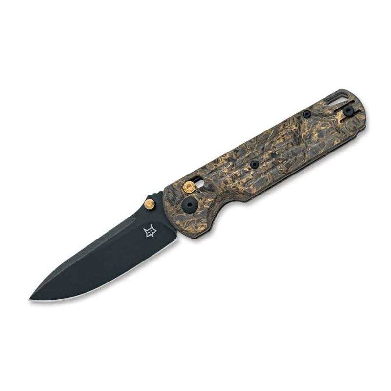 Fox Knives Gabi Niolox Gold Dark Matter Carbon PVD
