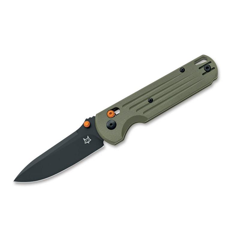 Fox Knives Gabi Niolox Green G10 Black Blade