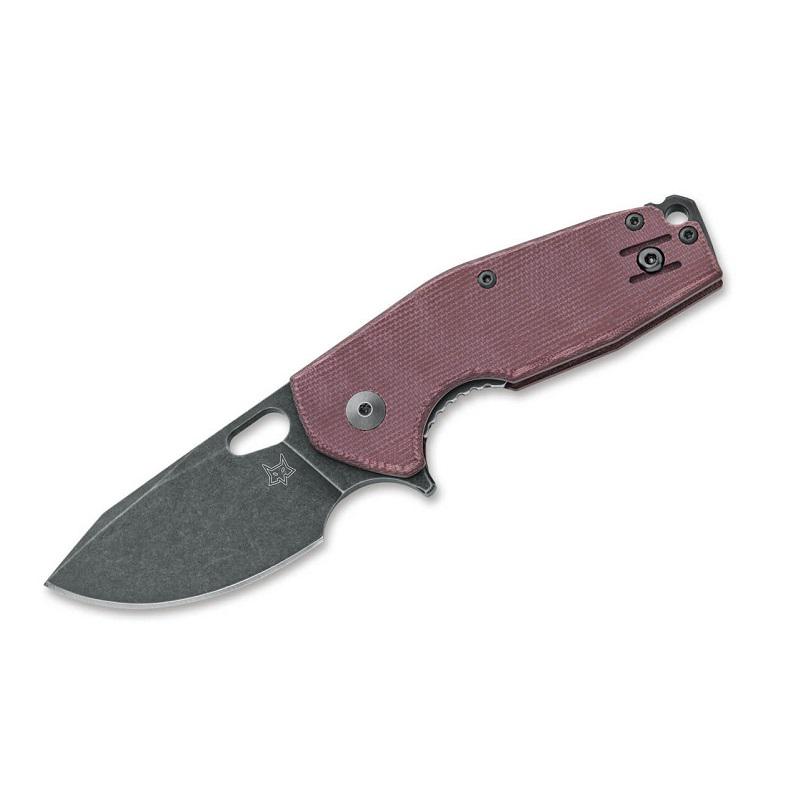 Fox Knives Suru Micarta Burgundy