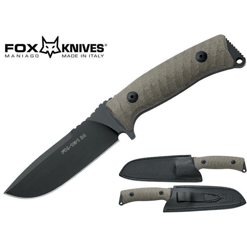 Fox Pro Hunter Micarta Green vadászkés